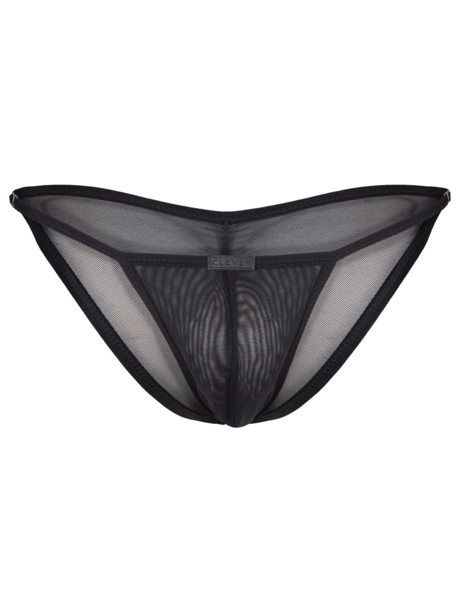 26057 Eos Male Intimate Wardrobe Sheer Bikini Black
