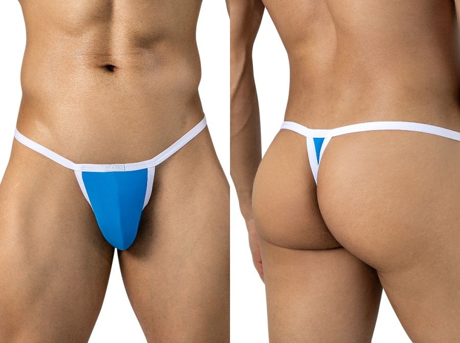 Clever 26160 Boreas Mens Maximum Confidence & Comfort Modern Thongs Turquoise