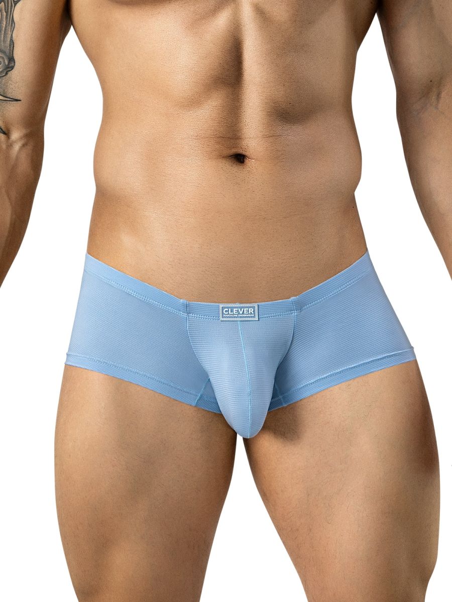 Clever 26175 Cronos Mens Daily Essentials Collection Trunks Light Blue