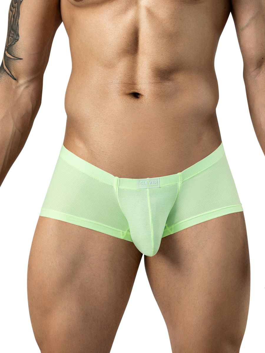 Clever 26176 Cronos Mens Daily Essentials Collection Trunks Neon Green
