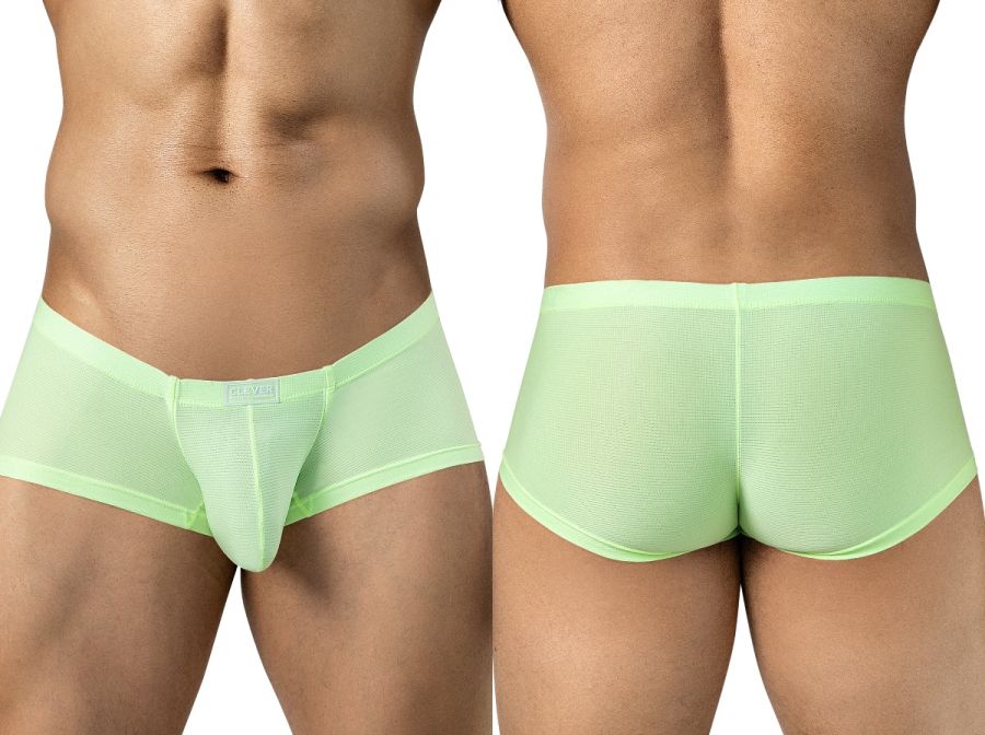Clever 26176 Cronos Mens Daily Essentials Collection Trunks Neon Green