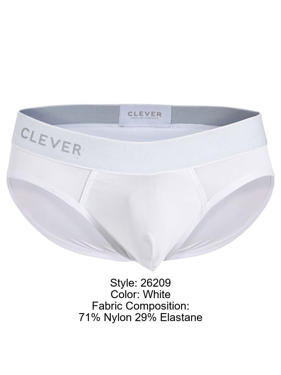 Clever 26209 Salento Mens Sleek Athletic Sihouette Briefs Color