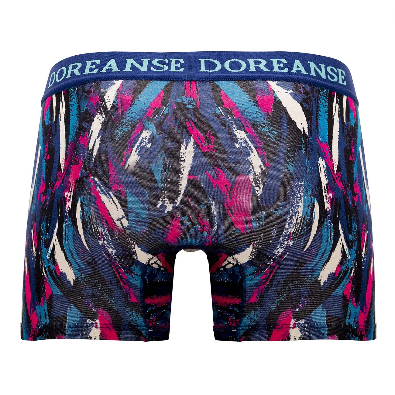 Doreanse 1704-PRN Neon Sport Mens Trunks Printed Blue