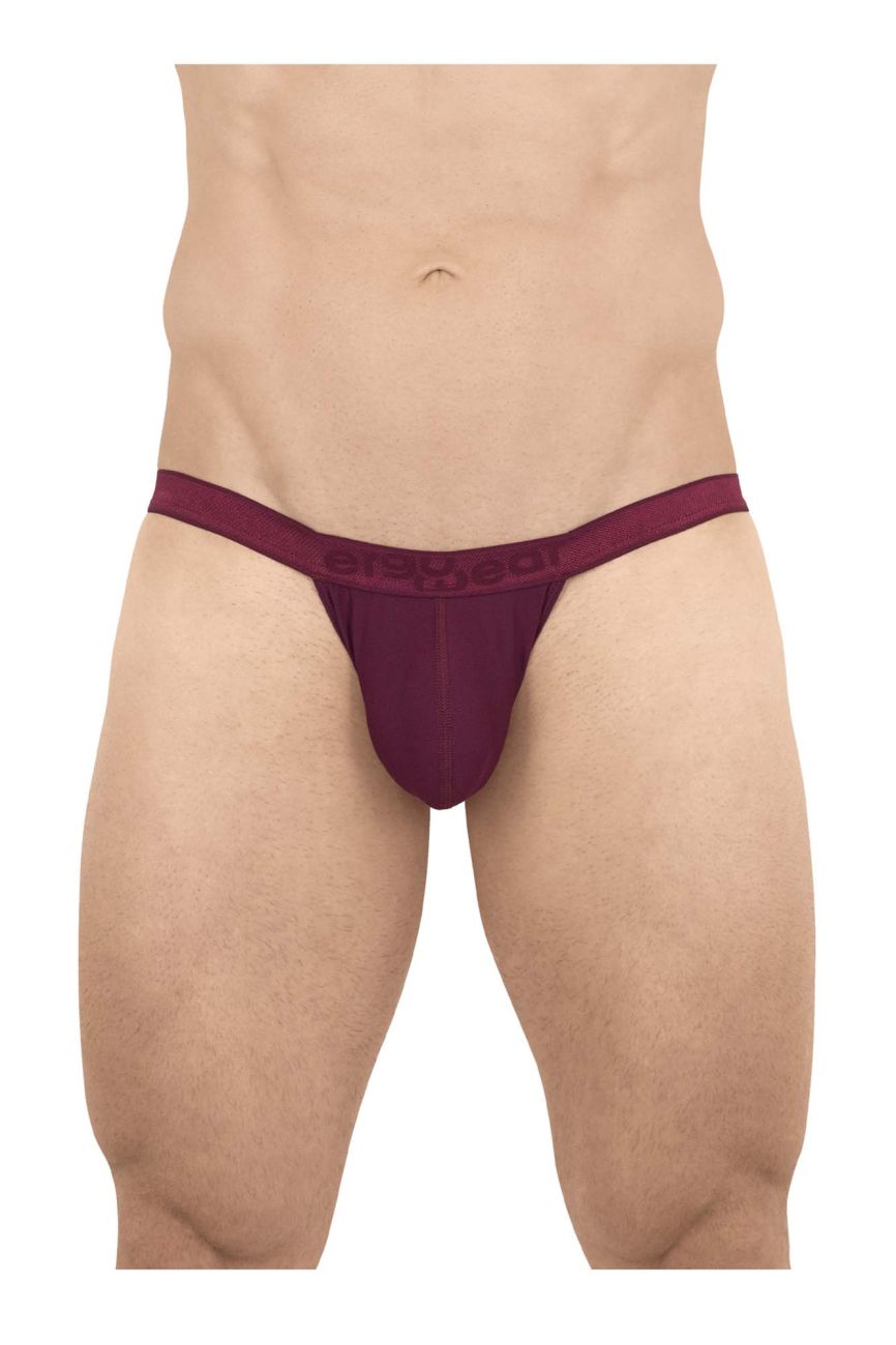 ErgoWear EW1656 SLK Thongs Burgundy