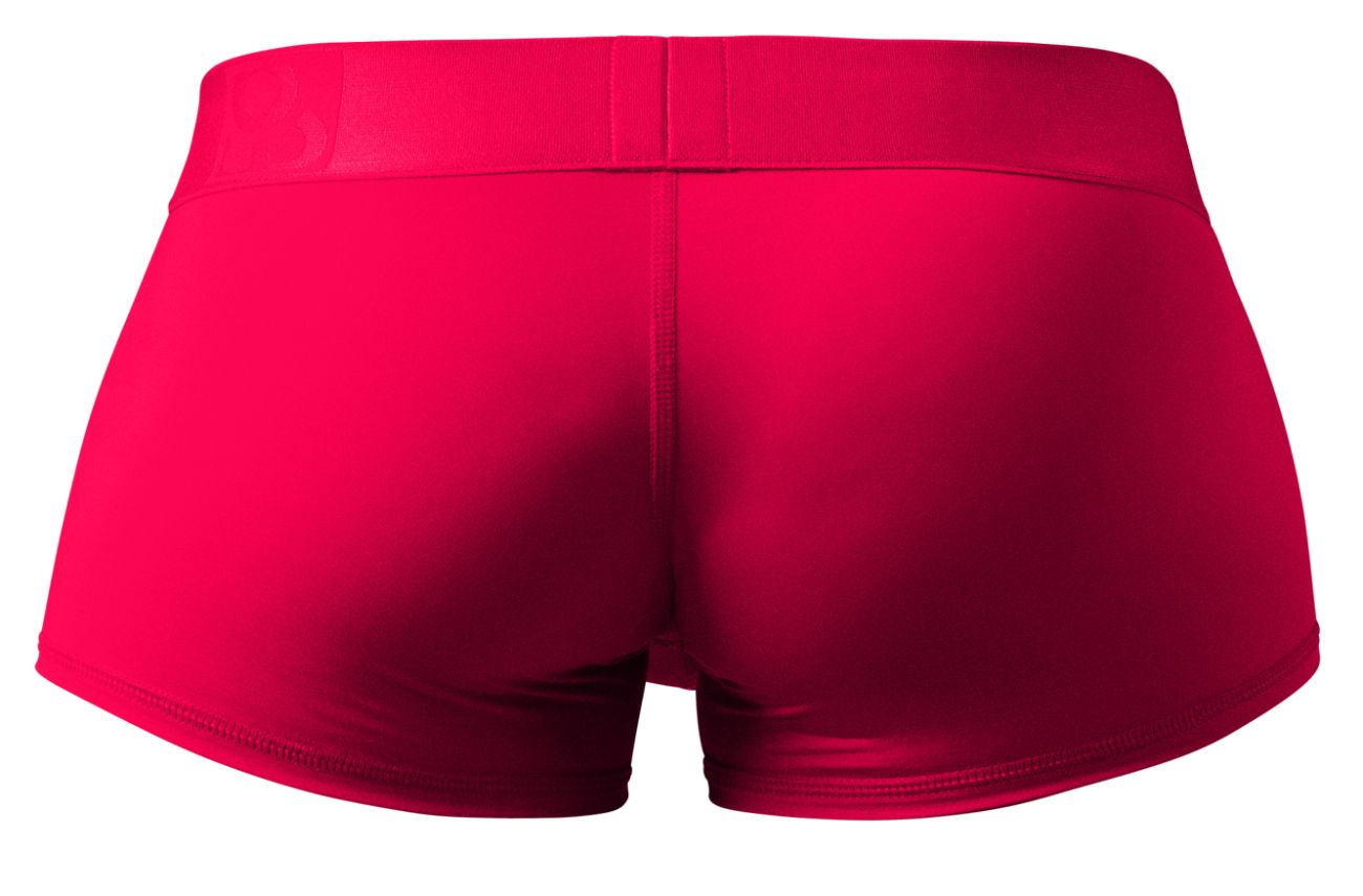 ErgoWear EW1744 MAX BOLD Mens Crafted for Comfort Trunks Red