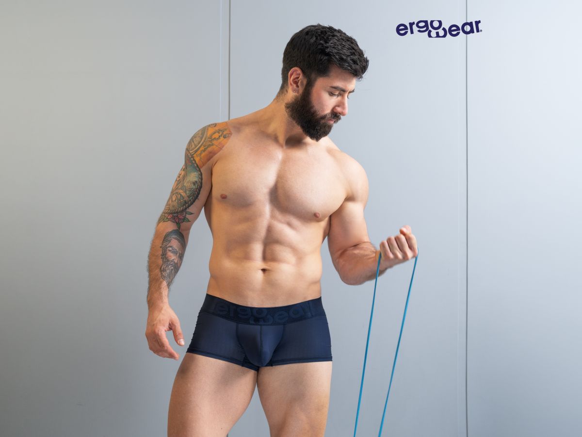 ErgoWear EW1814 MAX BOLD SE Mens Sleek & Supportive Trunks Dark Blue