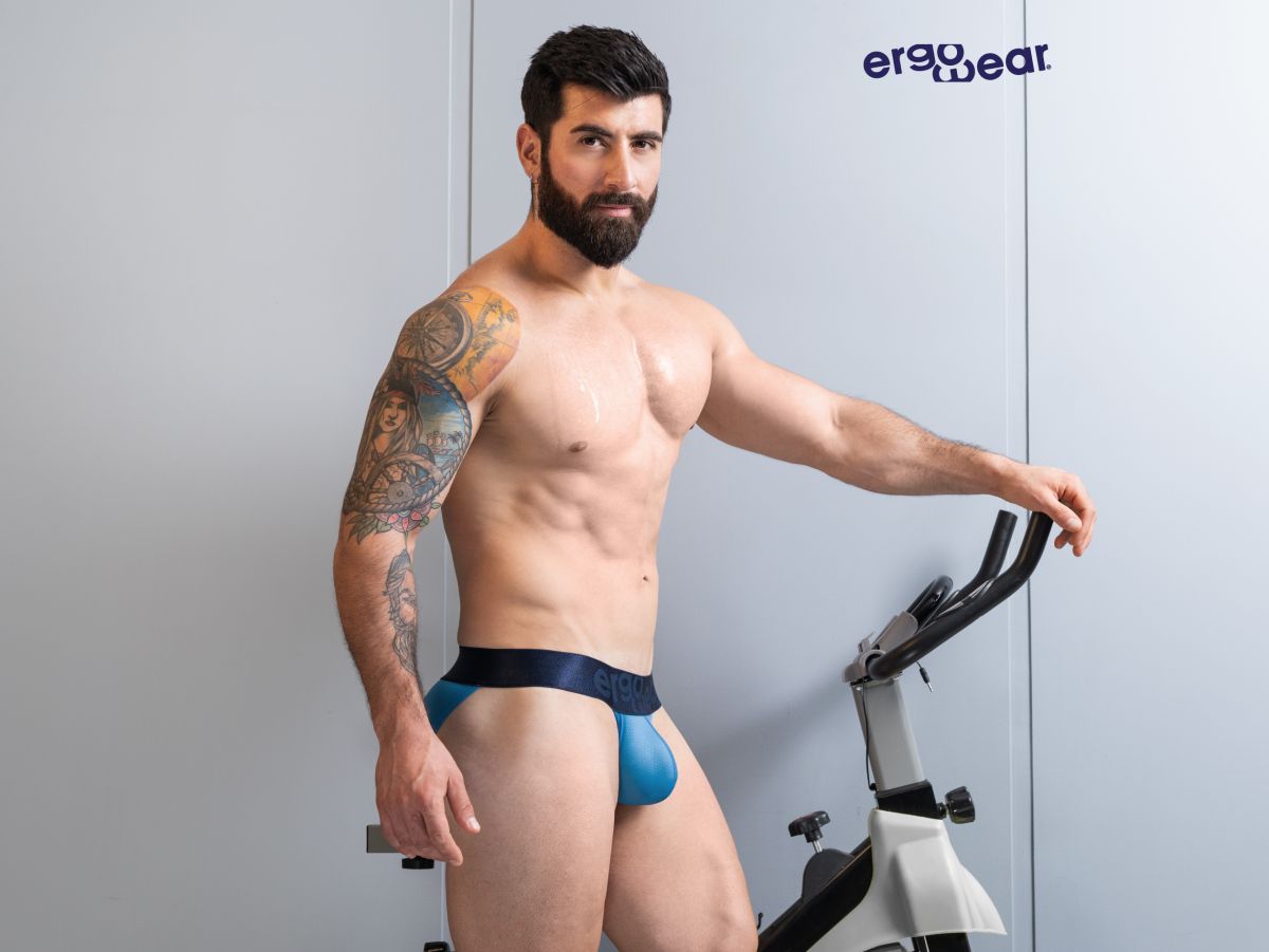 ErgoWear EW1821 MAX BOLD SE Mens Sleek Minimal Look Bikini Blue