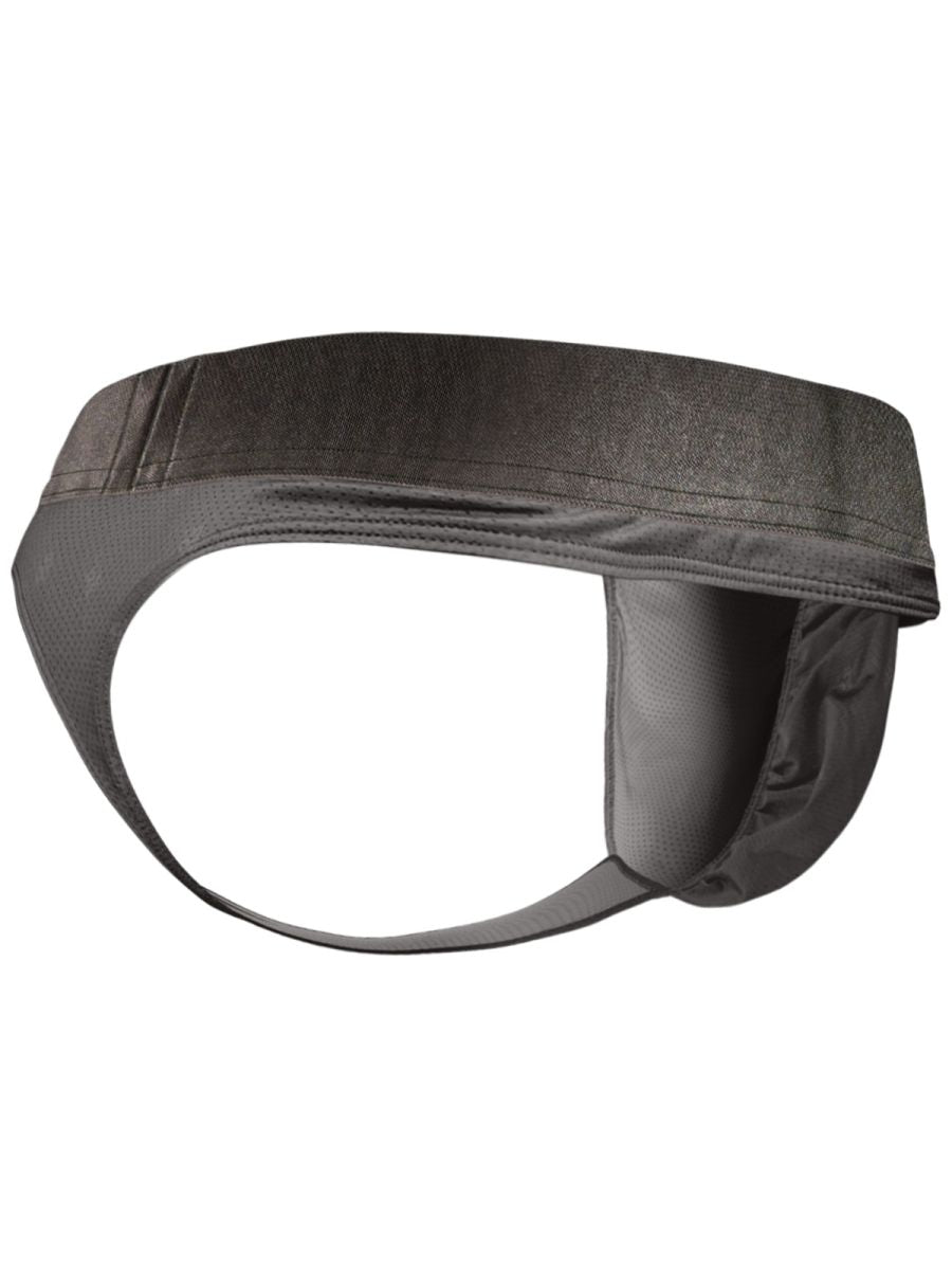 ErgoWear EW1841 FEEL SE Mens Comfort & Athletic Support Thongs Dark Gray Plus Sizes