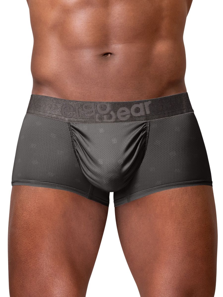ErgoWear EW1843 FEEL SE Comfort & Athletic Support Trunks Dark Gray