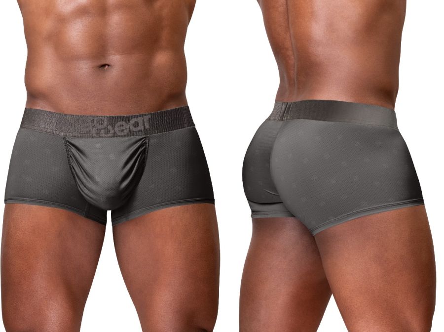 ErgoWear EW1843 FEEL SE Comfort & Athletic Support Trunks Dark Gray