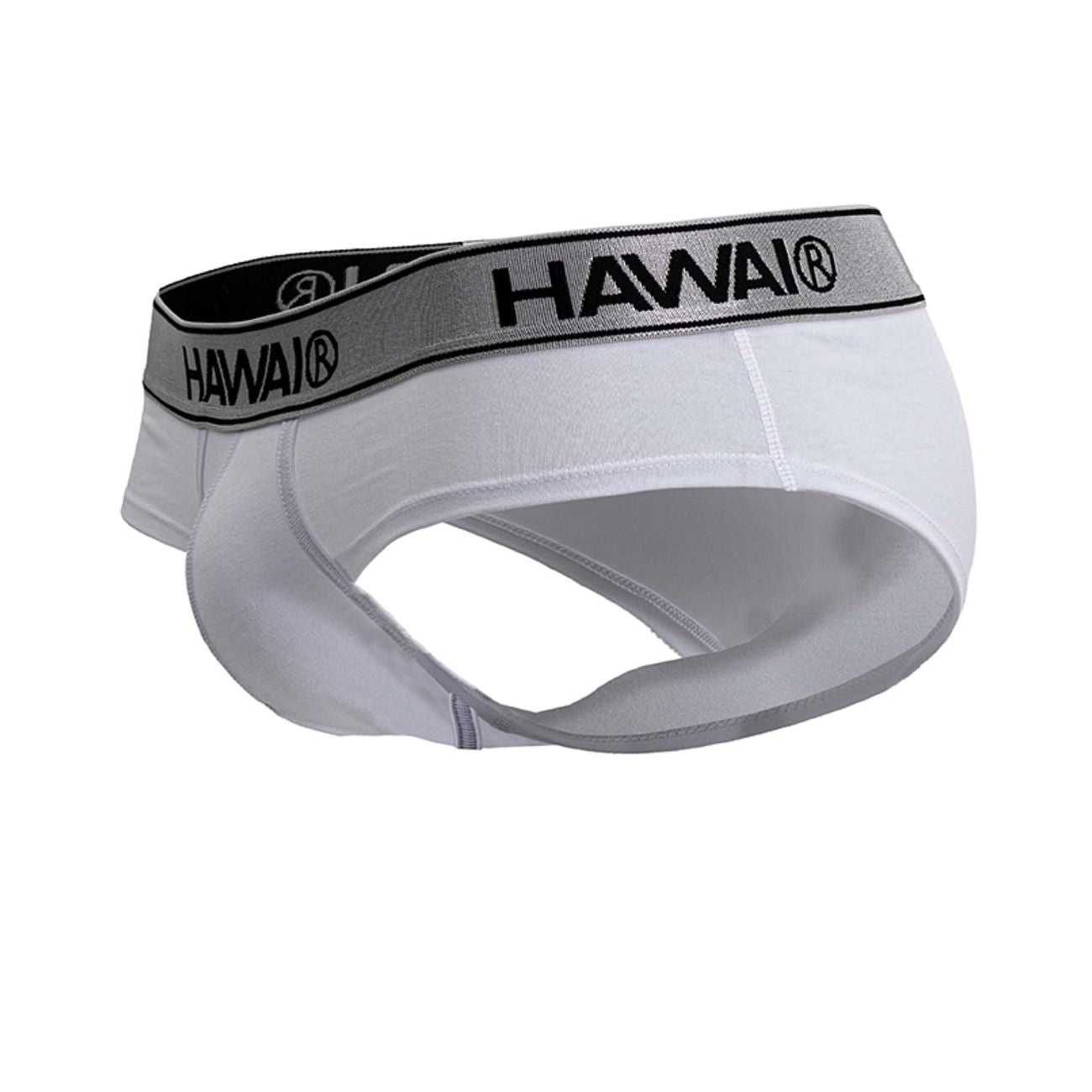 HAWAIR 41962 Cotton Blend Male Comfortable Briefs White