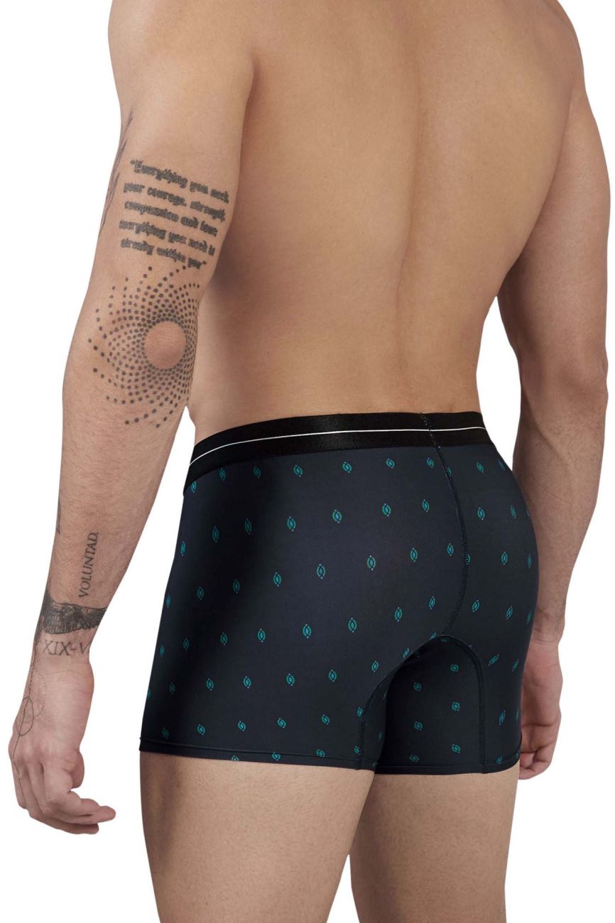 HAWAIR 42520 Printed Microfiber Trunks Dark Blue