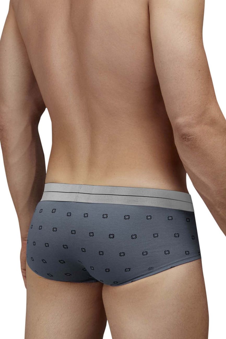 HAWAIR 42531 Cotton Blend Male Everyday Briefs Gray