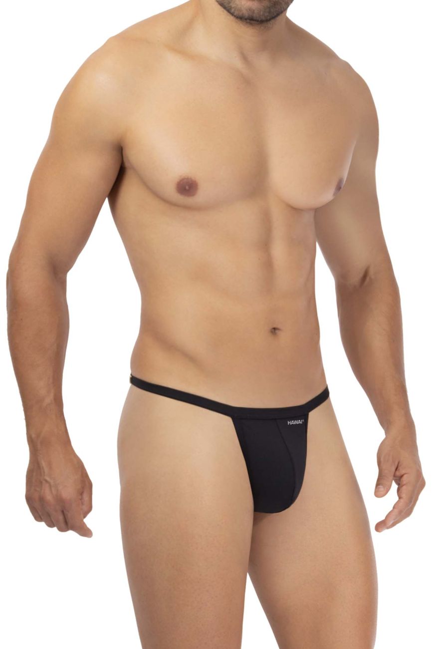 HAWAI 42317 Microfiber Thongs Black