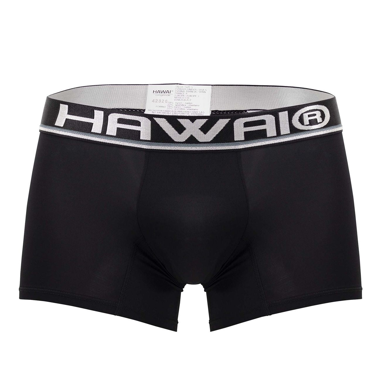 HAWAI 42326 Microfiber Boxer Briefs Black