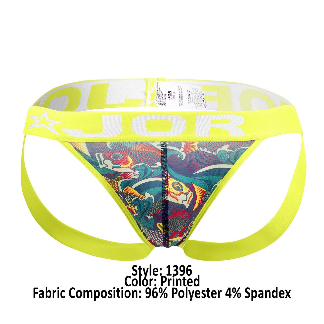 JOR 1396 Lucky Jockstrap Printed