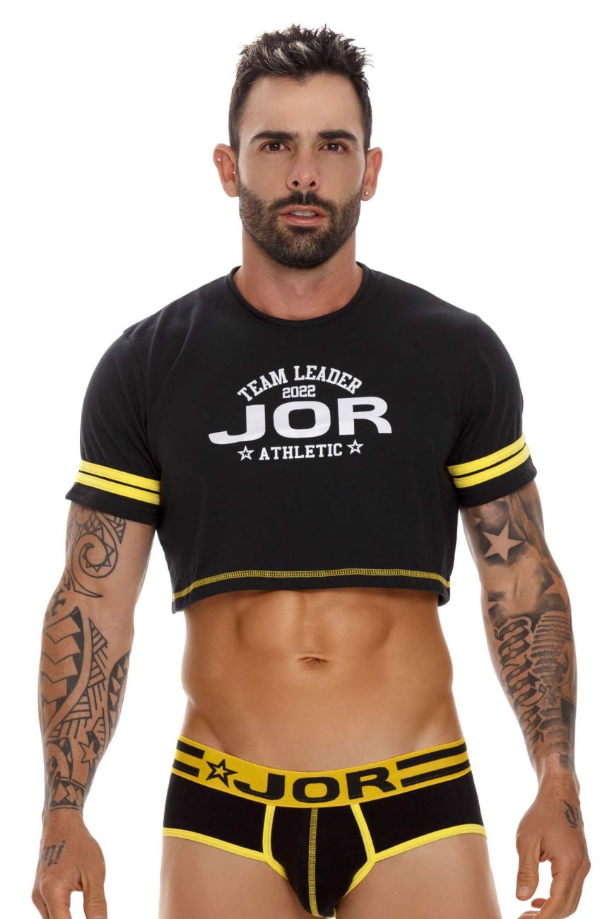 JCSTK - JOR 1617 Varsity Crop Top Black