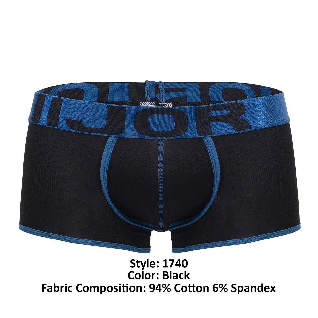 JOR 1740 Riders Trunks Black