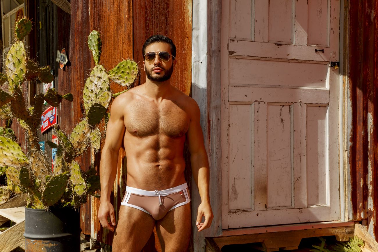 JOR 1781 Nassau Swim Thongs Brown