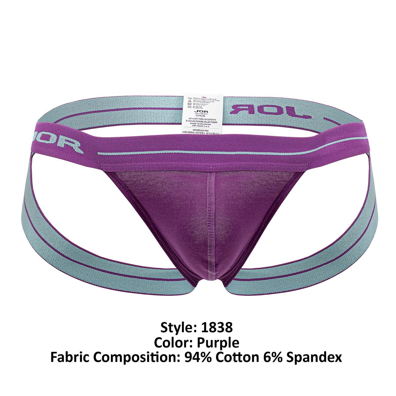 JOR 1838 Daily Jockstrap Purple