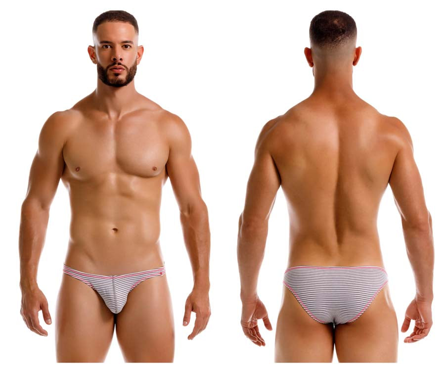 JOR 2249 Sour Mens Second Skin Fit Bikini Brief Gray