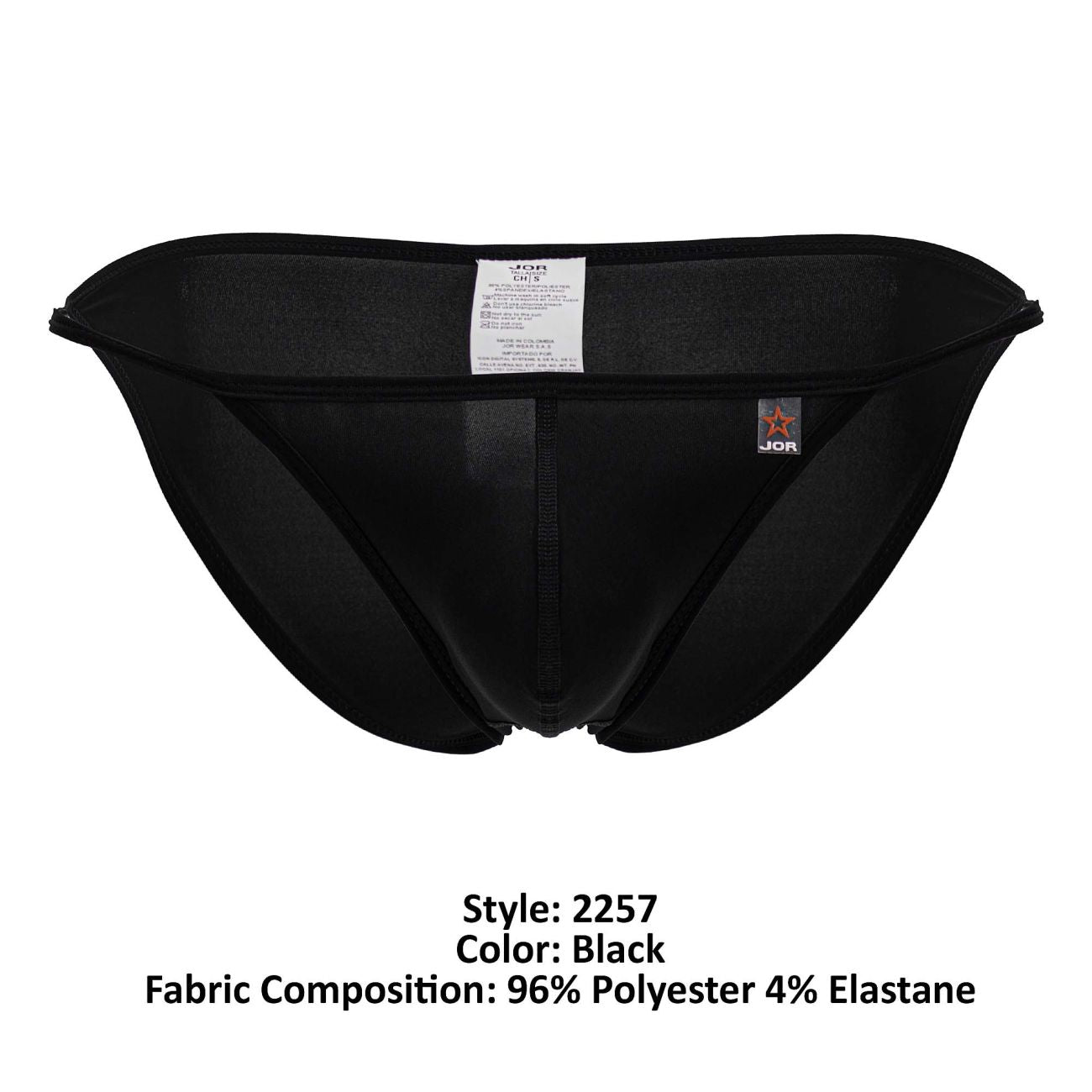 JOR 2257 Axel Mens Daring & Comfortable Bikini Black