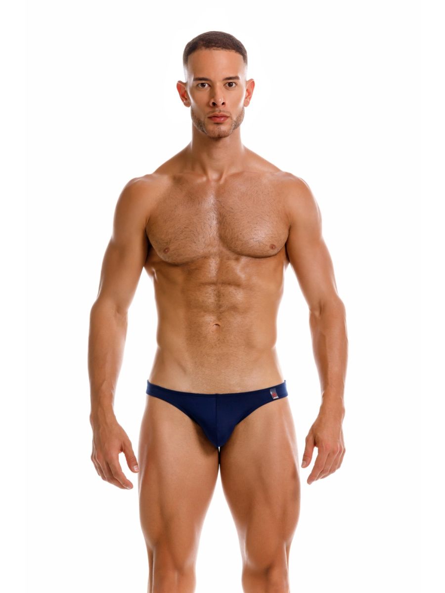 JOR 2273 Travel Mens Classic Modern Fit Swim Bikini Black Plus Sizes