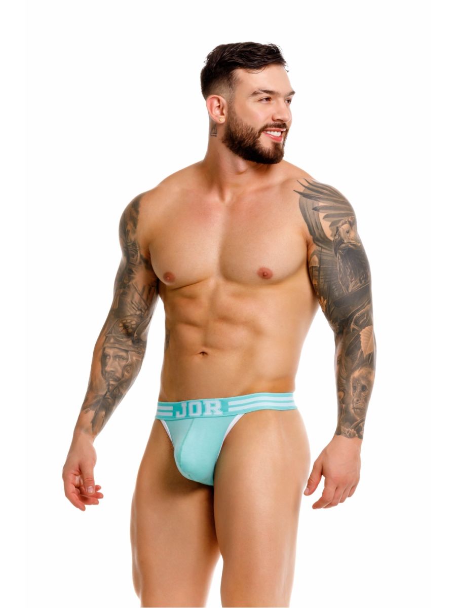 JOR 2323 College Mens Clean & Bold Thongs Mint Plus Sizes