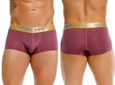 JOR 2326 Soho Mens Everyday Essentials Trunks Wine Plus Sizes