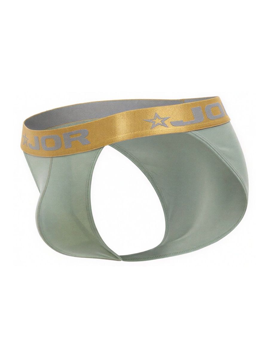 JOR 2328 Soho Mens Medium Coverage Bikini Green Plus Sizes