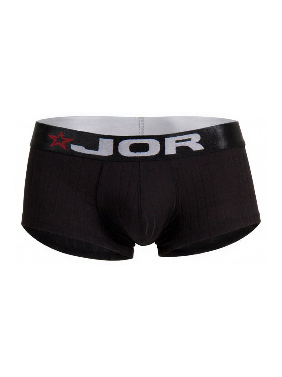 JOR 2330 Cronos Mens Athletic Vibe Trunks Black Plus Sizes