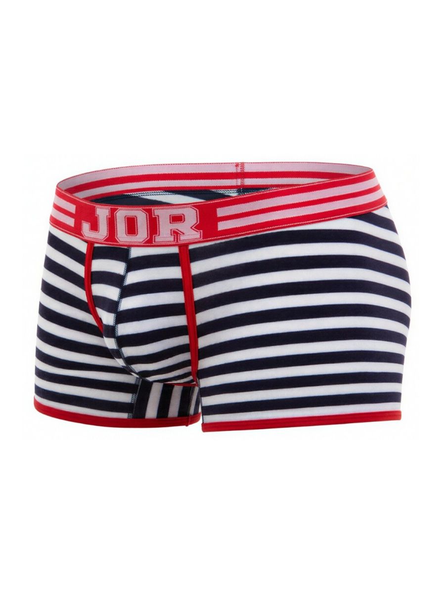 JOR 2334 Santorini Male Classic Nautical Trunks Stripes Plus Sizes