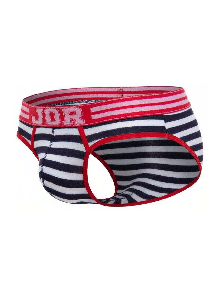 JOR 2335 Santorini Male Classic Nautical Briefs Stripes Plus Sizes