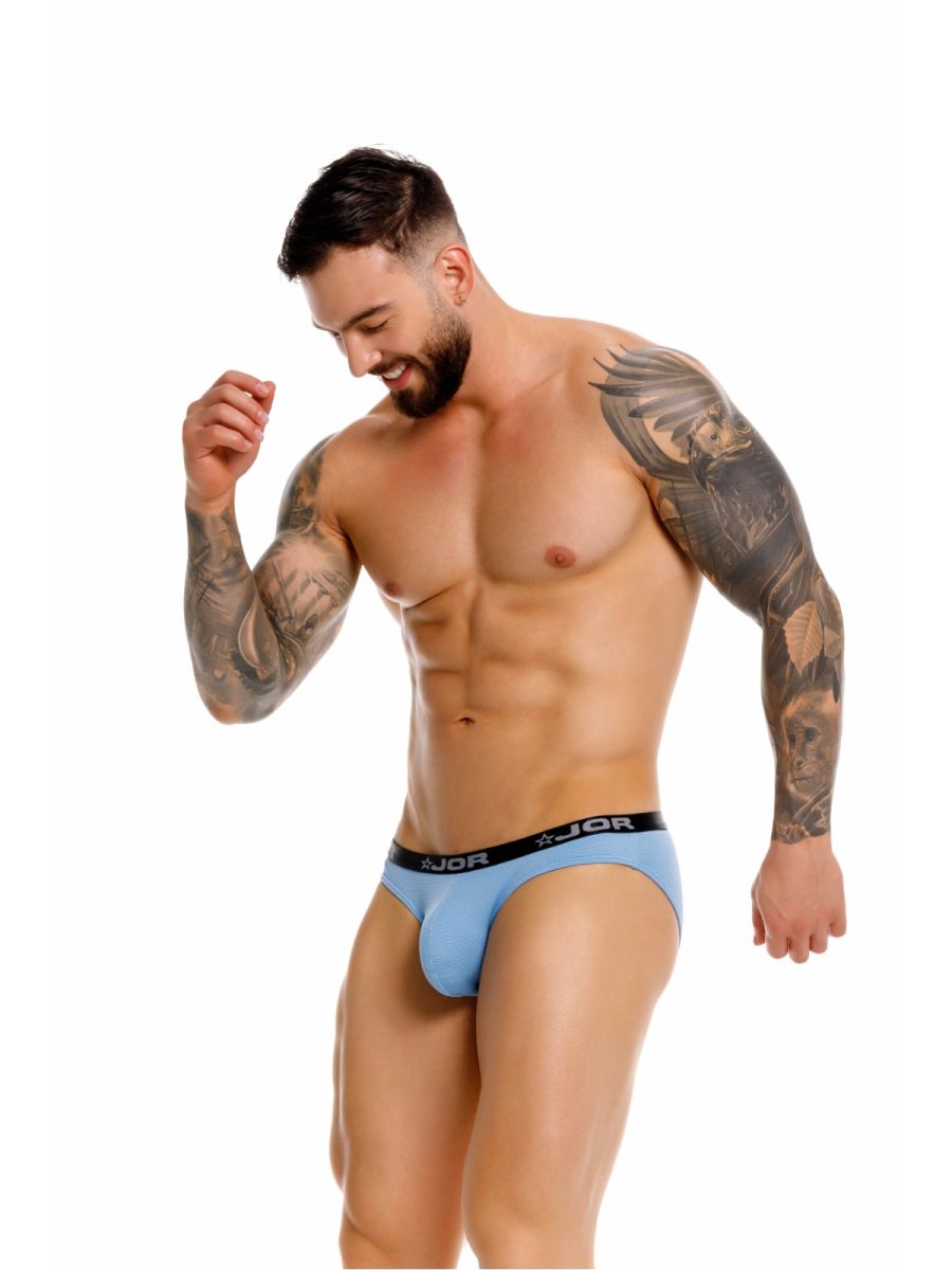 JOR 2346 Cannes Male Sporty Comfortable Bikini Blue Plus Sizes