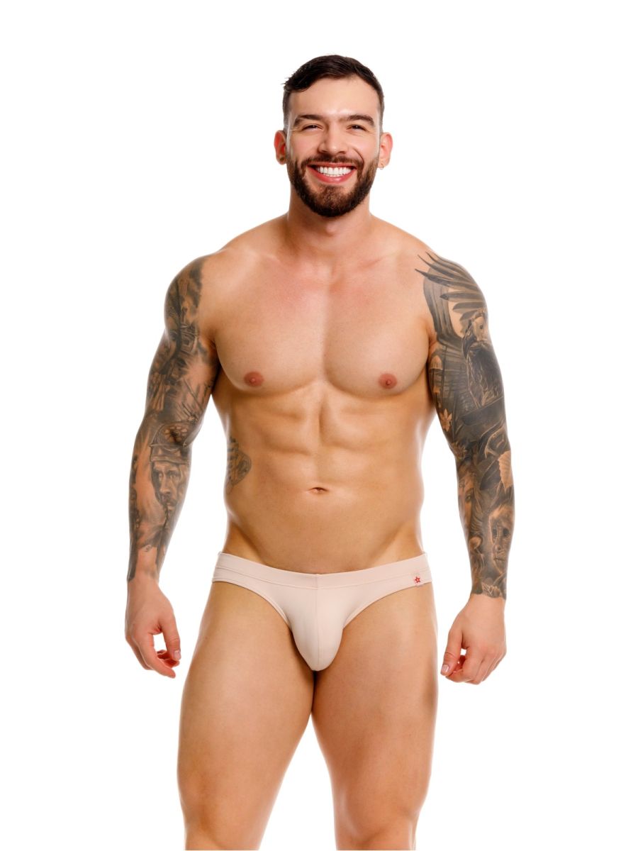 JOR 2348 Mens Invisible Under Clothes Bikini Beige Plus Sizes
