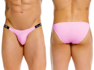 JOR 2355 Eros Mens Sexy Bold Design Bikini Pink Plus Sizes