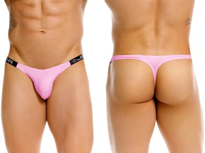 JOR 2357 Eros Mens Playful Sleek Modern Thongs Pink Plus Sizes