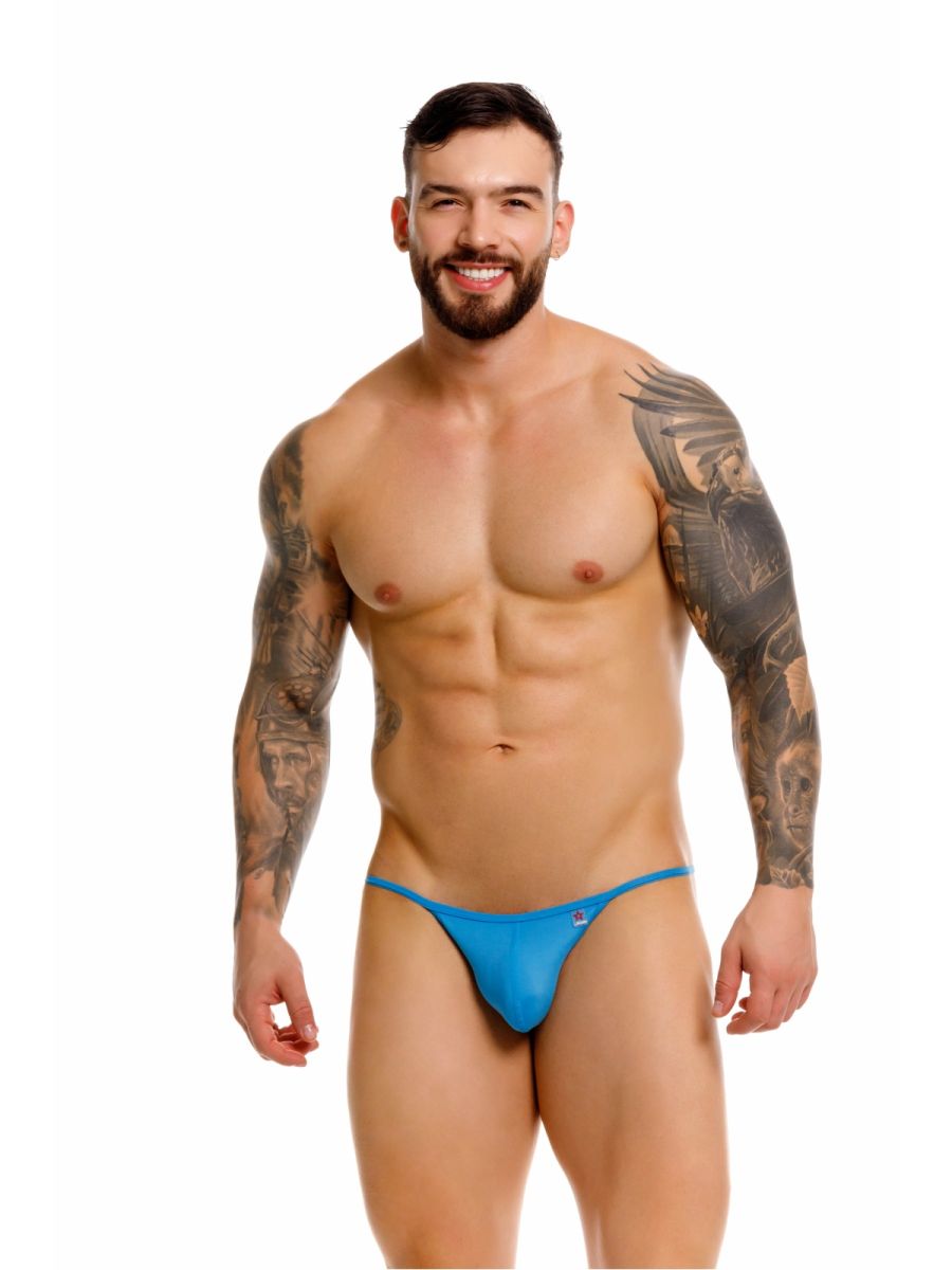 JOR 2359 Axel Male Light G-String with Barely-There Straps Turquoise Plus Sizes