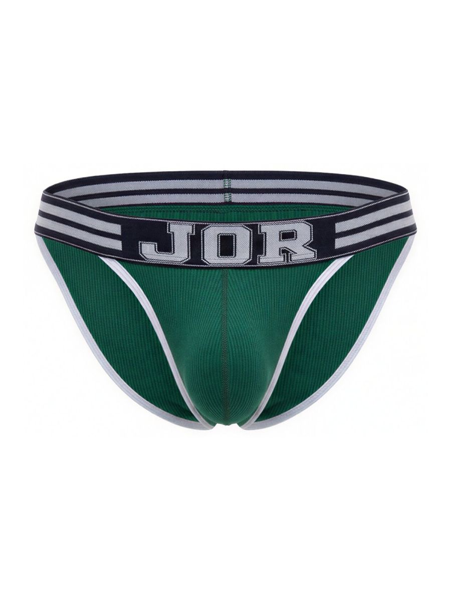 JOR 2362 Rush Mens Sleek Low Rise Fit Bikini Green Plus Sizes