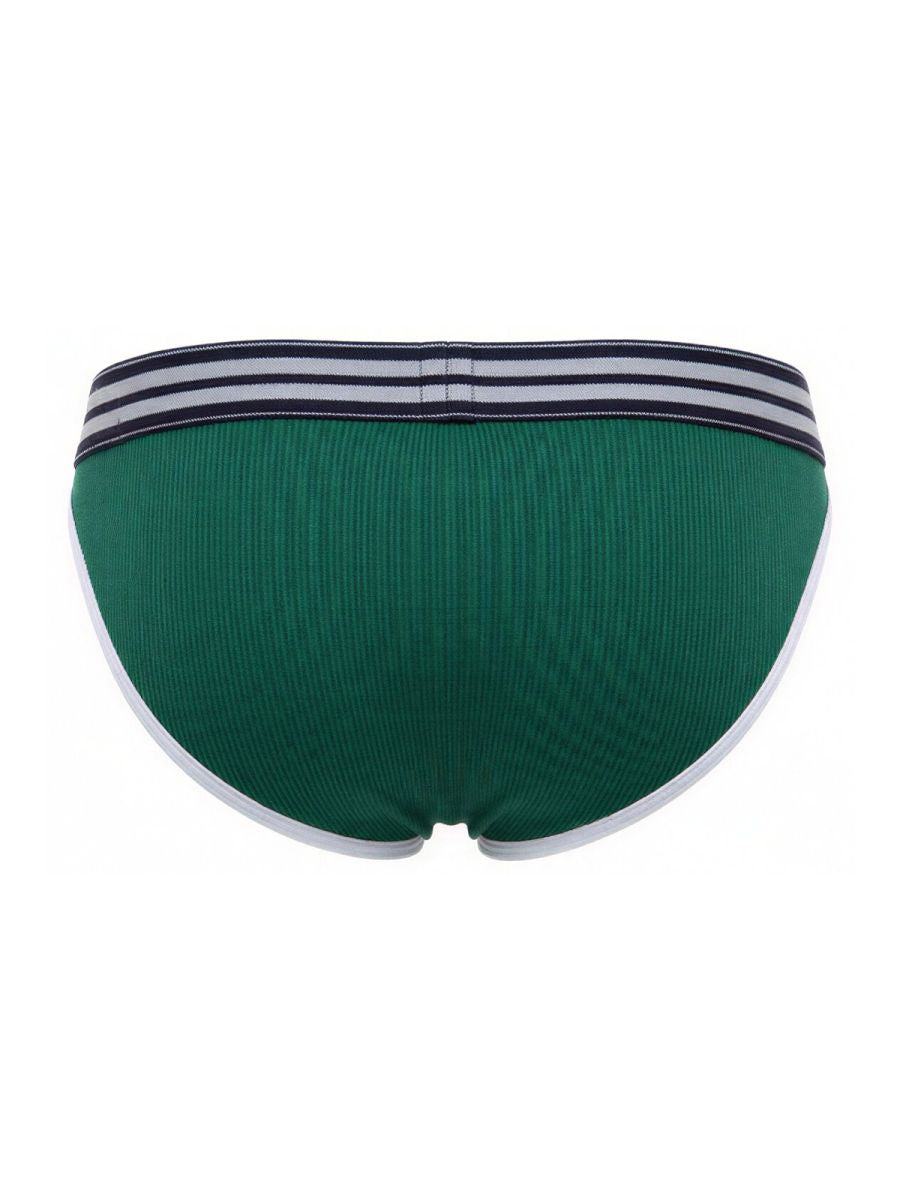 JOR 2362 Rush Mens Sleek Low Rise Fit Bikini Green Plus Sizes