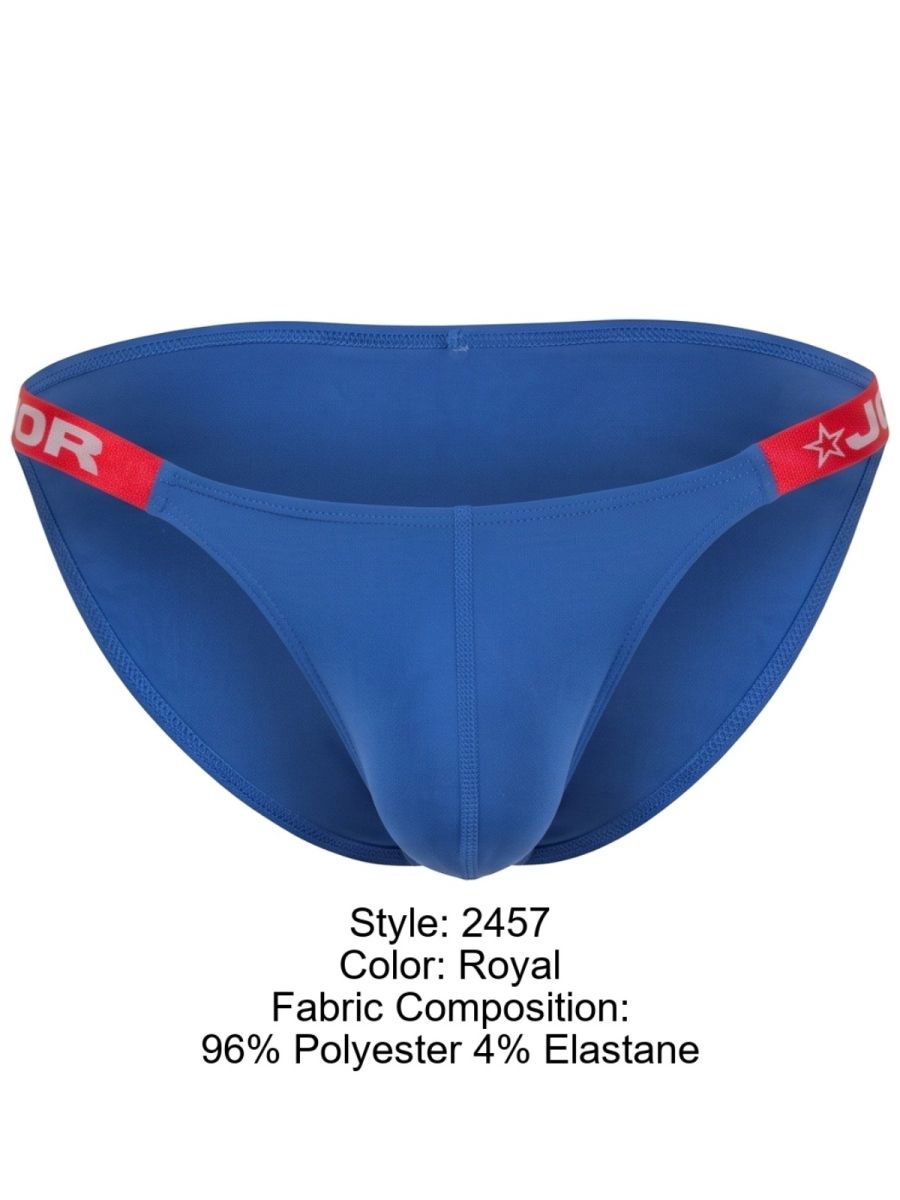 JOR 2457 Eros Mens Seductive Fit & Supportive Briefs Royal Plus Sizes