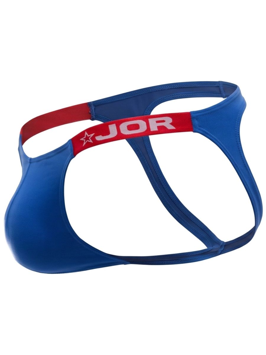JOR 2458 Eros Mens Ergnomic Support Jockstrap Royal Plus Sizes