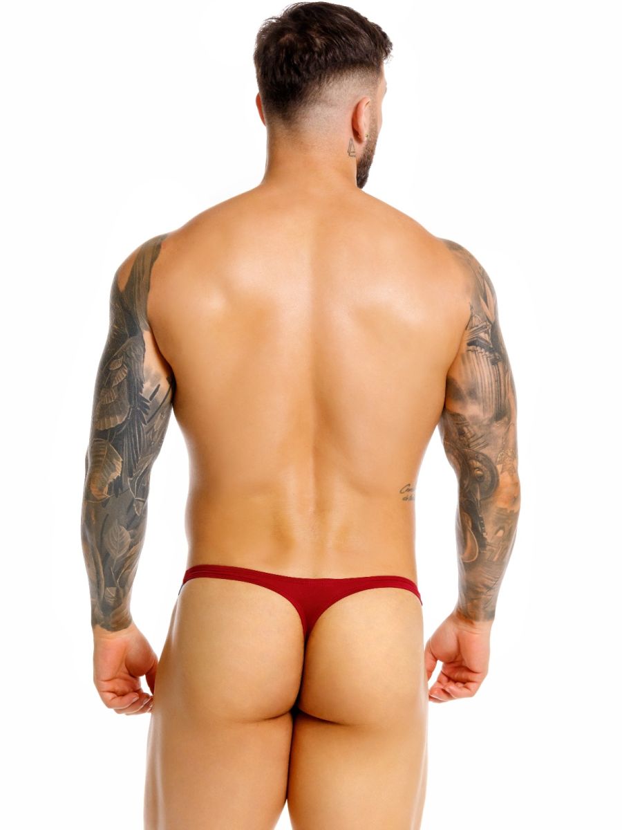 JOR 2459 Eros Mens Ultimate Confidence & Modern Style Thongs Wine Plus Sizes