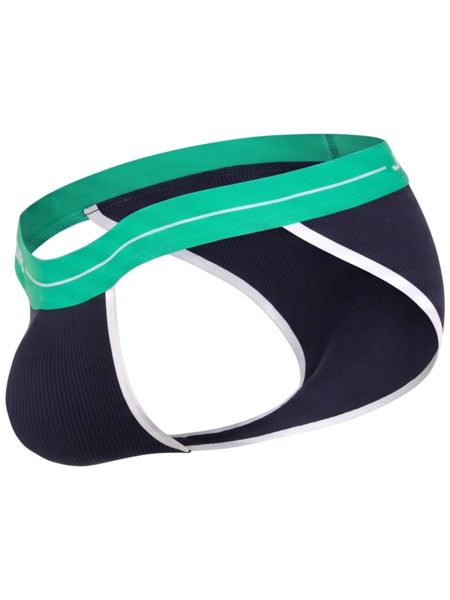 JOR 2460 Rush Male High Performance Briefs Blue Plus Sizes