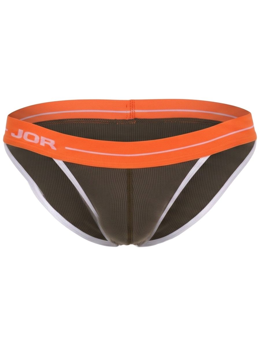 JOR 2460 Rush Male High Performance Briefs Green Plus Sizes