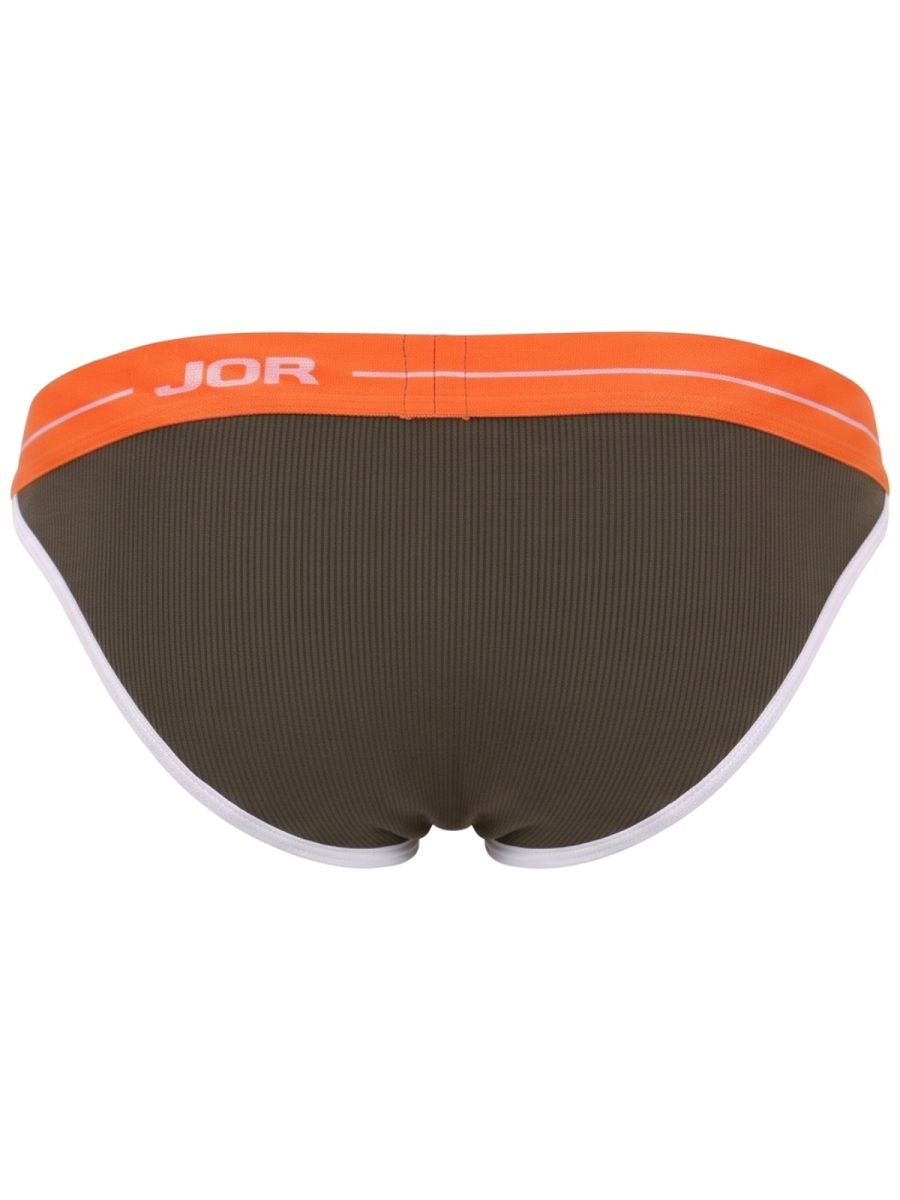 JOR 2460 Rush Male High Performance Briefs Green Plus Sizes