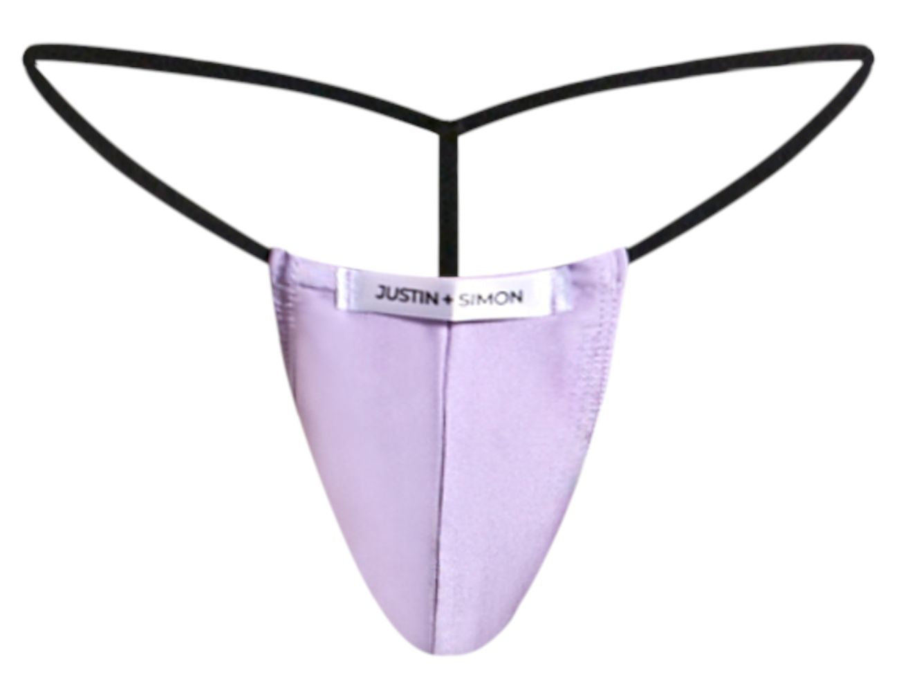 JUSTIN+SIMON XSJ02 Silky G-String Bulge Lilac