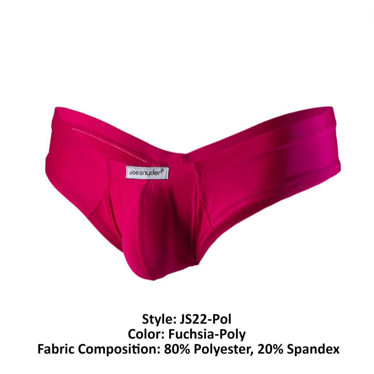 Joe Snyder JS22-Pol Polyester Mini Cheek Fuchsia-Poly