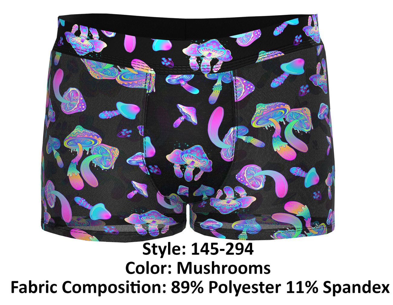 JCSTK - Male Power 145-294 Hazy Dayz Pouch Short Mushroom
