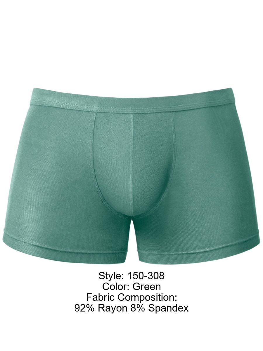 Male Power 150-308 Mens Soft & Eco Cozy Pouch Short Green